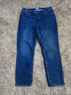 Maurices m jeans 18W Regular length high rise curvy straight leg